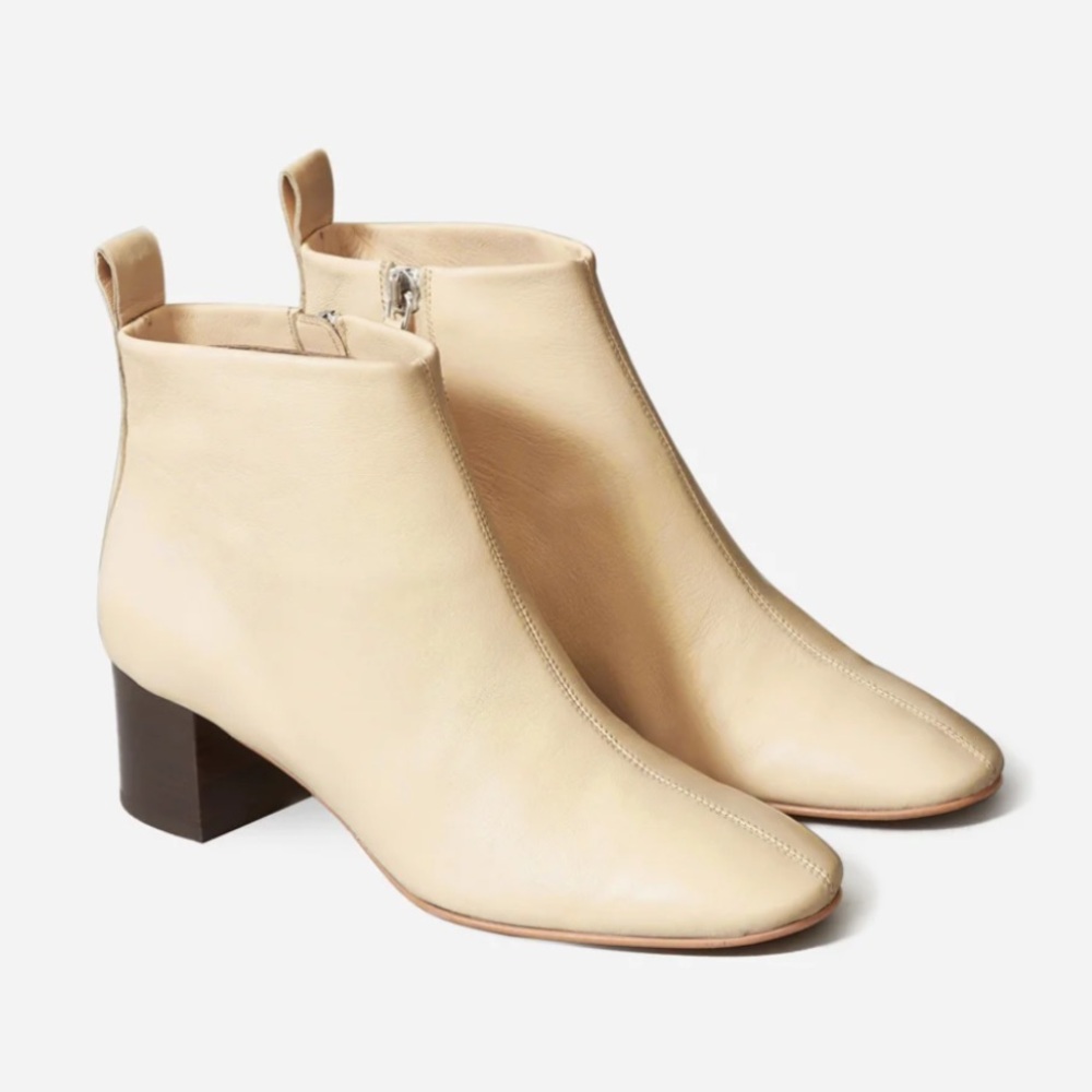 Everlane Day Boots - Ecru - 7 - NWOT
